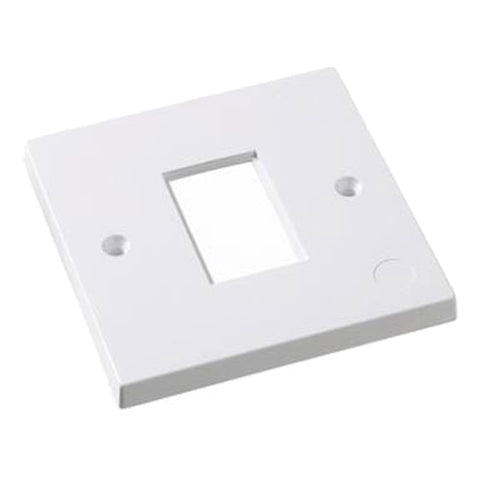 Plaque frontale LJ6C simple groupe 1 port