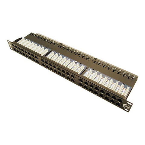 Panneau de brassage Cat5e UTP 1u à 48 ports