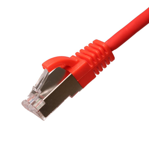 Câble de raccordement Cat6a RJ45 U/FTP LSOH 30AWG mince et sans accroc avec gaine