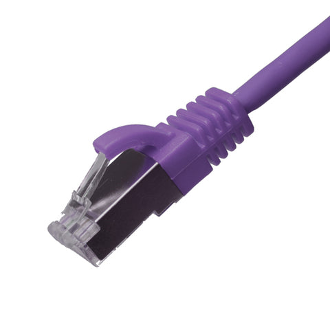 Câble de raccordement Cat6 RJ45 U/UTP LSOH 24AWG avec gaine anti-accroc