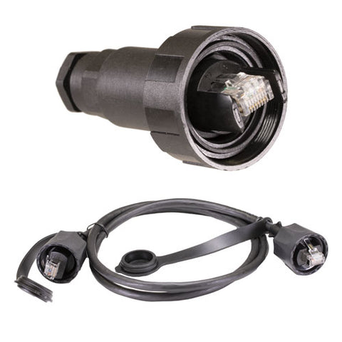 Câble de raccordement externe solide Cat5e RJ45 U/UTP IP67 XXTREME noir