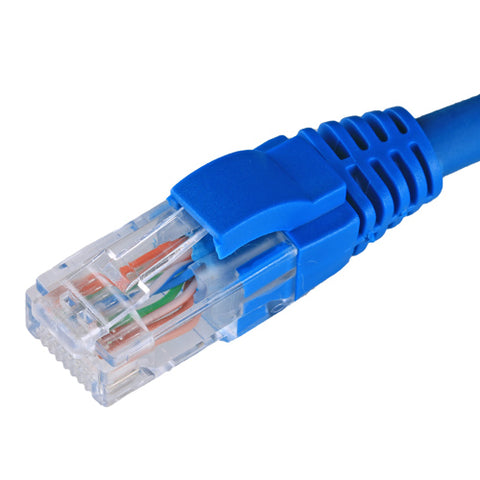 Câble de raccordement Cat6 RJ45 U/UTP LSOH 24AWG avec gaine anti-accroc