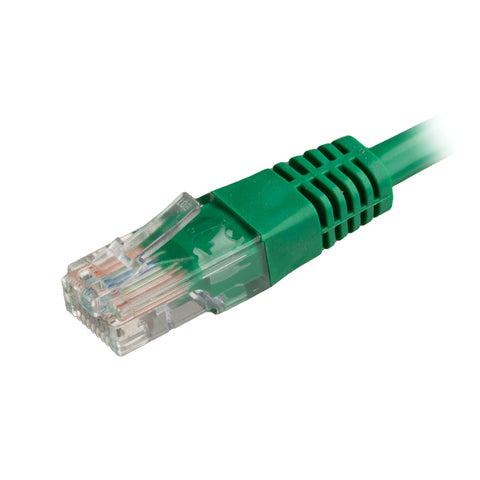 Cat5e RJ45 U/UTP PVC 24AWG Flush Moulded Booted Patch Lead