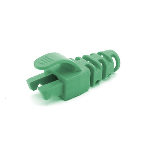 Lot de 100, RJ45 Cat6 Cat6A 6,5 mm anti-accrocs Slimline Strain Relief Flush Boots, choix de 10 couleurs