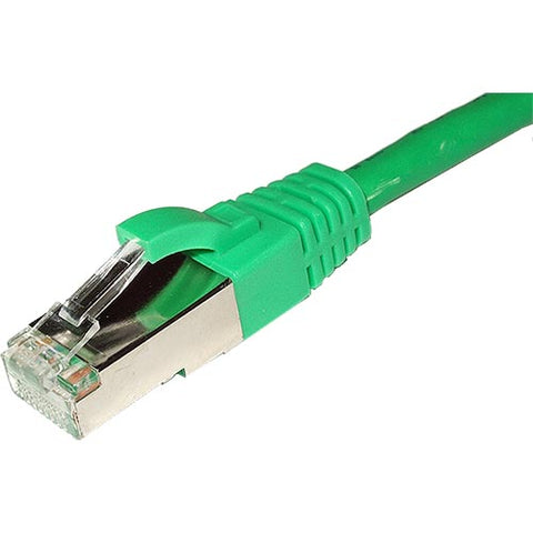 Câble de raccordement Cat6a RJ45 S/FTP LSOH 26AWG avec gaine anti-accroc 