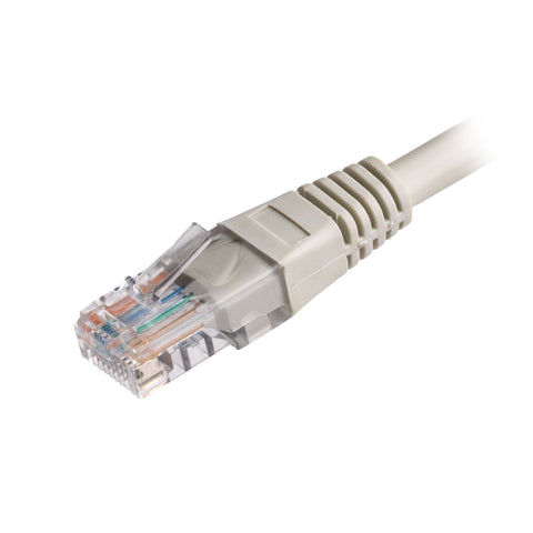 Cat5e RJ45 U/UTP PVC 24AWG Flush Moulded Booted Patch Lead