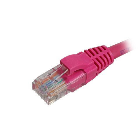 Câble de raccordement Cat5e RJ45 U/UTP LSOH 24AWG avec gaine anti-accroc