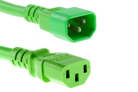 Power Extension Cable IEC C14 Male Plug to IEC C13 Female Socket